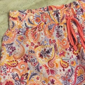 Paisley Pajama Bottoms